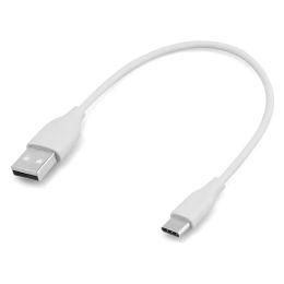 1/2/4pcs 20cm LEGHT USB-C USB 3.1 Type C Male à 2.0 Tapez un cordon de câble de charge de données mâle court court