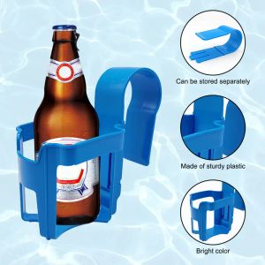 1/2/4 stcs Zwembad Water Cup Hanger Car Water Cup Drinkhouder voor boven het zwembad Drinkbier Bieropslagplank