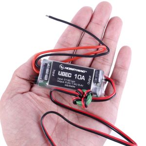 1/2 / 5pcs Hobbywing UBEC 3A 2-6S / 5A 2-8S / 10A CAR 2-6S MODULE DE VOLATION DE TENSAGE DE TENSAGE MODULE D'ALIMENTATION POUR RC DRONE FIXE AIGINE