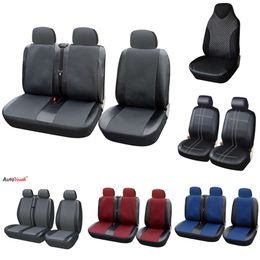 1+2 Fundas Funda Asiento Coche Transporter/furgoneta, Ajuste Universal Vw Transporter T4 para Citroen Jumpy 2006