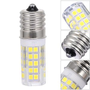 1/2 PCS E17 Bombilla de microondas 64-LED Lámpara de araña 7W Reemplazo de luz de refrigerador # h7