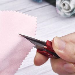 1/2 PCS DRAADSCHAKSCHAKSCHAKSEN BUCHTERMAKEN BULMOWERY TRUM GARN SCHAARSEN Kruis Stitch Kleding Tailleur U-CUT HOOFD SHEAR DIY-benodigdheden