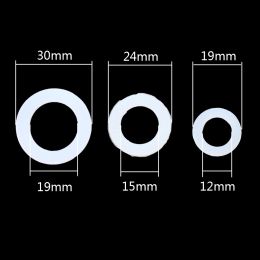 1/2 "" 3/4 "1" Joints en silicone Connecteurs d'eau Anneaux de joint plat Gence-base joint de jardinage accessoires de fixation