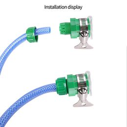 1/2 "Garden Connecteur rapide Connector Adaptateur de robinet universel Adaptateur Femelle Nipples Joints Joints de tube de tuyau d'eau Irrigation