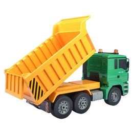 1:20 RC Dump Truck E520 8 Kanaals 2.4G Kipper Vrachtwagen Auto Dumper truck Project Kantelen Techniek Machine Afstandsbediening speelgoed