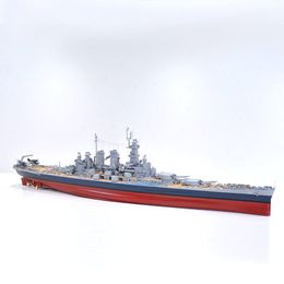 1/200 RC Warship World War II U.S. Navy Battleship North Carolina Finished Model Remote Control Ship Model Toy Gift Cruise Model