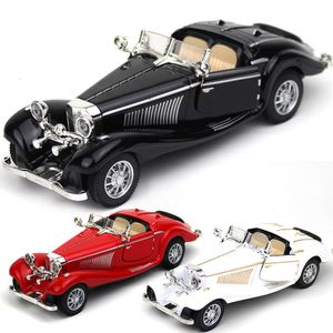 1: 28 Legering Vintage 500K Automodel Statische Collectie Cadeautaartornamenten