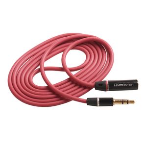 1,2M AUX AUTPONE EXTENSIÓN Aleongate Cable de 3,5 mm Macho a hembra M / F Headphone Auriculares estéreo Cable de extensión de audio Buena calidad 500pcs / lote