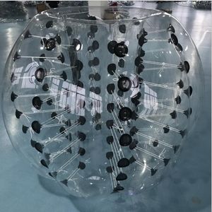 1.2 m opblaasbare bubbel voetbal voetbal bal voor kinderen loopy zorb bal menselijke hamster bal bumper voetbal voor kinderen