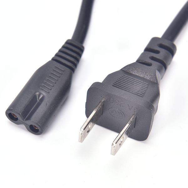 Cable de alimentación de CA para ordenador portátil de 1,2 M, UE, EE. UU., Reino Unido, AU, figura 8, Cable de cargador de fuente de alimentación IEC C7 de 10 pies y 5m para Dell, LG, Asus, Samsung, Notebook, impresora de TV