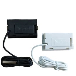 1/2m TPM-10 Digital Temperature Gauge LCD Écran Thermomètre Détecteur Mini portable Portable pour le réfrigérateur de pêche à la voiture