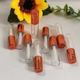 1,2 ml lege lipglossbuizen draagbaar plastic elegante vloeibare lippenstiftcontainers rond mini monster navulbare flessen voor reizen 240425