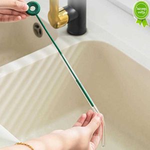 1/2 pièces brosses de nettoyage doux Silicone paille brosse cheveux aspiration verre Tube bouteille poisson réservoir tuyau brosse ménage nettoyage outils