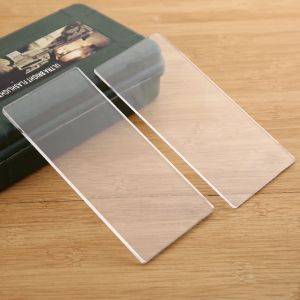 1/2pcs Plaque de tapis de coupe acrylique transparent pour bricolage de coupe de coupe de coupe de plate-forme de machine