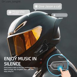 1/2 Unids E1 Intercomunicador Bluetooth Casco de motocicleta auriculares bluetooth para 2 Rider intercomunicador Moto Interphone Auriculares Inalámbricos Q230830