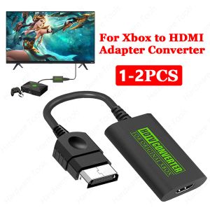 1-2pcs pour l'adaptateur HDMI à l'adaptateur HDMI Adaptateur audio HDTV Projecteur TV Moniteur Convertisseur pour Xbox 1080i 720p 480p 480i