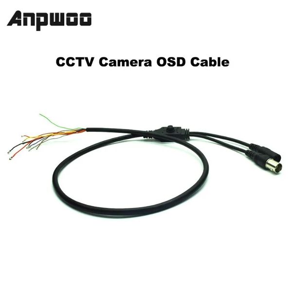 Câble OSD 1/2 pièces pour caméra SONY EFFIO-E ou autre caméra prenant en charge la fonction OSD câble de caméra analogique AHD