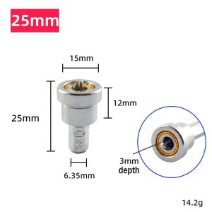 1/2 -stcs gipsplaat -positioneringsschroevendraait bits met magnetische ring 1/4inch hex schachtschroeven Locatie van de batchkop voor houtbewerking