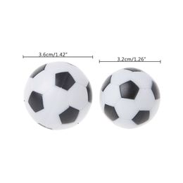 1/2pcs resina mesa de fútbol bola de fútbol juegos de interior de fútbol fútbol hombres 32 mm 36 mm babyfoot Juegos Foosball Venta caliente