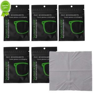 1/3/5/8/10 PC lingettes anti-buée lunettes réutilisable pré-humidifié anti-buée lentille tissu désembueur lunettes essuyer prévenir la buée pour les lunettes