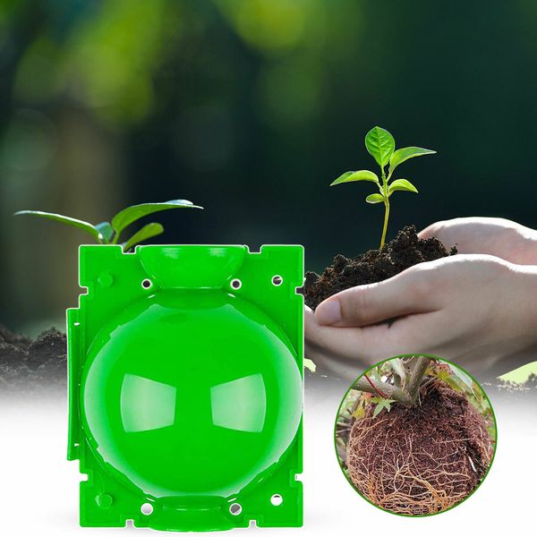 1/3/5 / PCS Plant Root Ball Greffe verte Greffe de culture Boîte de reproduction Plant Root Root Disvice Pod Balles de haute pression pour le jardin