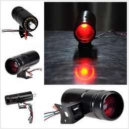 Tachymètre chaud 1000-11000 tr/min lumière de changement de vitesse réglable jauge Tacho 12V lumière LED rouge noir marque et modèle universels