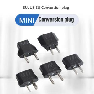 1/3 / 5pcs American European Mini CN UK US à UE AU POWER POWER European EU Adaptateur de plug allemand US Japan Korea Korea 4,0 mm 4,8 mm