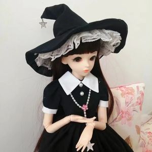 1/3 bjd poppenkleding 60 cm poppenjurk mode casual slijtage verkleed doll diy accessoires voor meisje cadeau 240531
