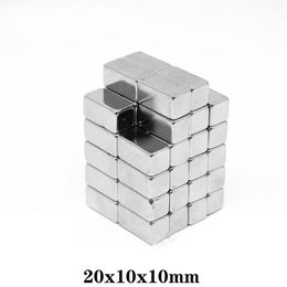 1 ~ 30pcs 20x10x10 mm Bloc cuboïde N35 Aimant 20x10x10mm Néodyme magnétique 20 mm * 10 mm Ndfeb Strong Maignets 20 * 10 * 10 mm