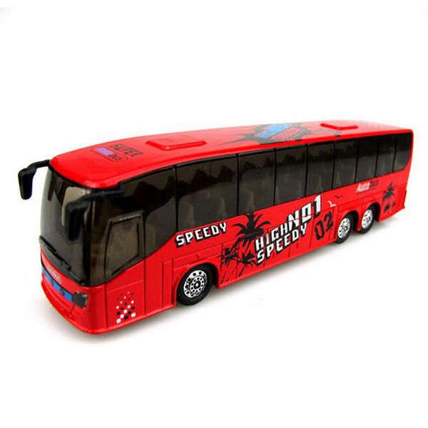 1:32 Diecast Metal Mini BUS Toy Car Pull Back Alliage de voiture Modèle en plastique Enfants Jouet Modèle de simulation pour garçon LJ200930