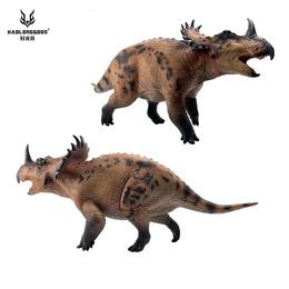 1 35 HAOLONGGOOD Sinoceratops dinosaure jouet ancien modèle Animal de préhistoire 240308