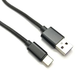 1-3m USB Type C kabellading Draadtype-C voor Samsung Galaxy Xiaomi Huawei Mobiele telefoon PS5 XboxSeriesx Charger Cord