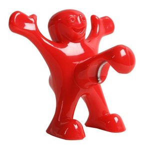 1/3 stcs Creatieve nieuwigheid Little Red Man Creative Funny Wine Bottle Opener Beer Wine Stopper Huishoudelijke geschenken