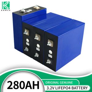 1/4/8/16/32 stcs 3.2V 280AH LIFEPO4 Batterij Lithium Iron Fosfaatcel voor diepe cyclus 4s 12V 24V Pack Yacht RV Solar Energy