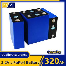 1/4/8/16/32 stcs LifePo4 320Ah Batterij 3.2V 310AH DIY Diepe cycli Oplaadbare cellen Pack RV Scooter E-Bike Energy Storage Batteri