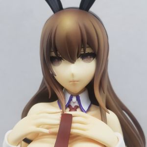 1/4 B-STYLE Steins Gate Kurisu Makise Bunny postura de pie Ver Makaizou resina colección figura GK modelo estatua X0503