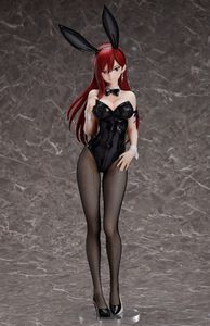 1/4 escala Anime FAIRY TAIL FREEing Erza Scarlet BUNNY Ver PVC figura de acción juguete juego de colección modelo muñeca regalo