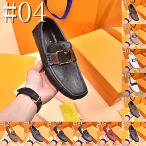 1-40MODEL 2024 Nieuwe Slip-On Luxe Kleding Schoenen Designer Mannen Loafers Schoenen Mannelijke Schoenen Comfortabele Rode Rijden Schoenen Zapatos Mocassin Antislip Loafers 38-46