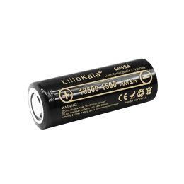 1-40pcs liitokala lii-18a 3.7v 18500 1500mAh Batterie rechargeable pour une batterie de lithium spéciale de lampe de poche puissante forte Light