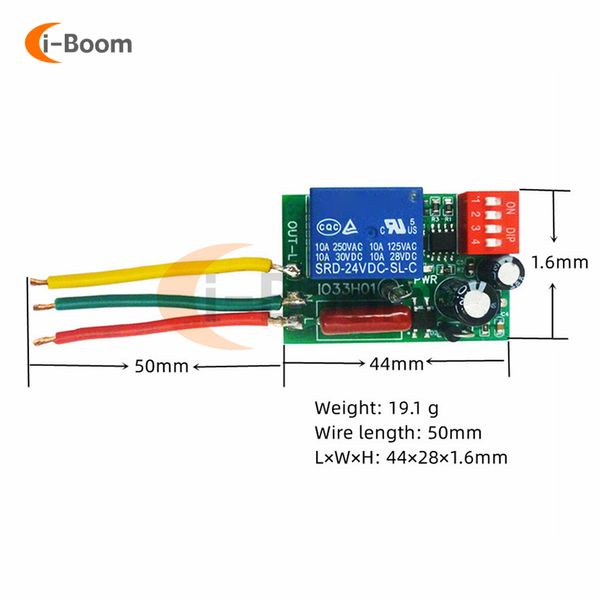 1-480min Timer Contrôleur de retard de déconnexion ALL