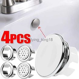 1/4 Uds cubierta de desbordamiento de fregadero de plástico cocina baño lavabo embellecedor tapa de drenaje de baño agujero de anillo redondo de cerámica LST230831