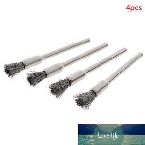 Brosses en fil d'acier, roue de polissage, pour outils, Mini bavure brossée, soudage, prétraitement de Surface métallique, meulage 50mm, 1/4 pièces