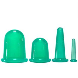 1/4pcs vacío contra-celulita Cupping Copa de succión Terapia de masaje de atención saludable Massage Massage Manual Relly Cuerpo de relajación