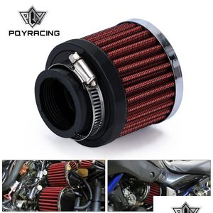 1,5 38Mm interfaz motocicleta coche filtros de entrada de aire cono sistema de filtro frío Turbo ventilación cárter Pqy-Ait15 entrega directa