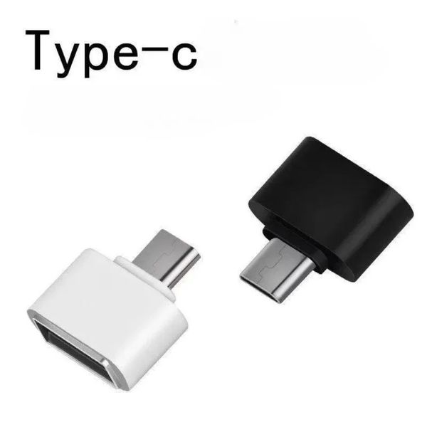 1/5 pcs Nouveau connecteur d'adaptateur USB 2,0 USB 2,0 pour téléphone mobile USB2.0 Type C OTG Cable Adapter