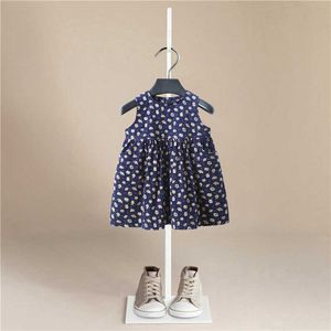 1-5 jaar meisjes polka-dot jurk 2020 zomer mouwloze merk baljurk kleding kinderen baby prinses jurken kinderkleding q0716