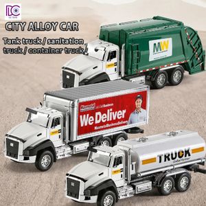 1 50 Schaal Techniek Model Betonmixer Truck Diecasts Speelgoed Voertuigen Graver Graafmachine Speelgoed Auto voor Kinderen Gift 240306