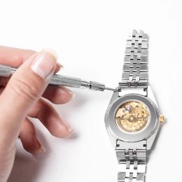 1-570pcs Horaire de réparation de montre Hatchmaker Match Tool Kit Watch Link Remover Case Overner Spring Bar Horlogemaker Gereedschap Repair Tool