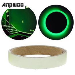 1.5cm/1m Luminous Fluorescent Night Self-adhesive Glow In The Dark Sticker Tape Safety Security Home Decoration Warning Tape