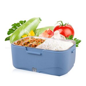 1.5l Olla arrocera portátil Calefacción eléctrica Caja de almuerzo Calentador de alimentos Contenedor de almacenamiento 12v Coche o 24v En camión C19041901